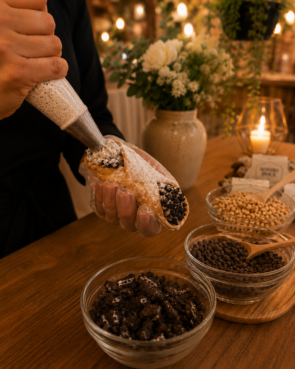 Montagem de sobremesas para o seu casamento ou evento