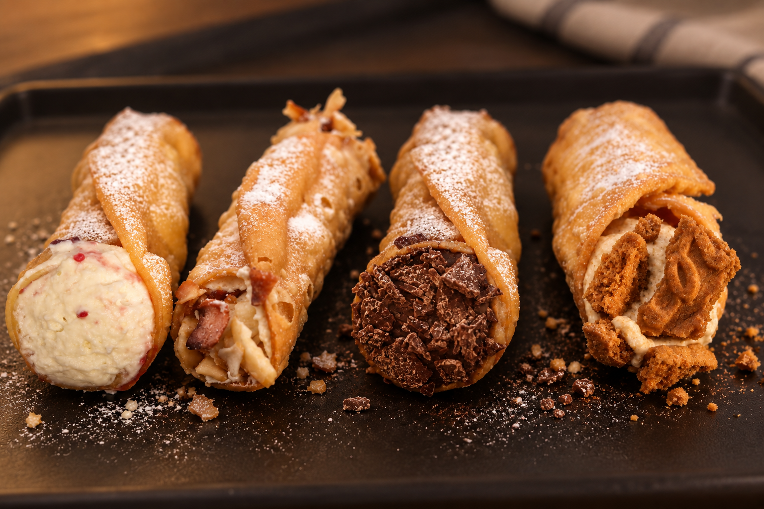 Cannolis? Sim, temos