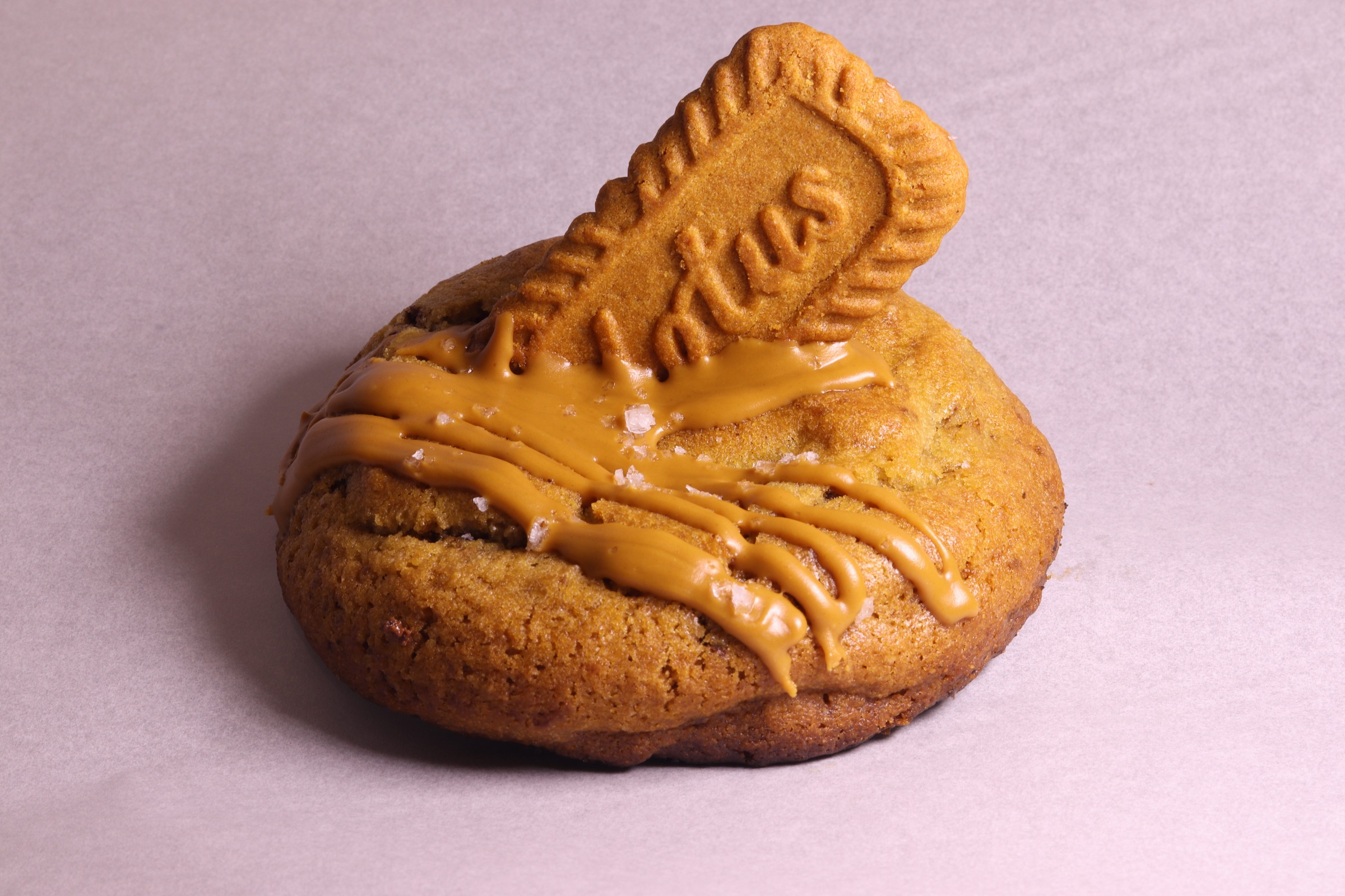 Cookie Recheado de Biscoff